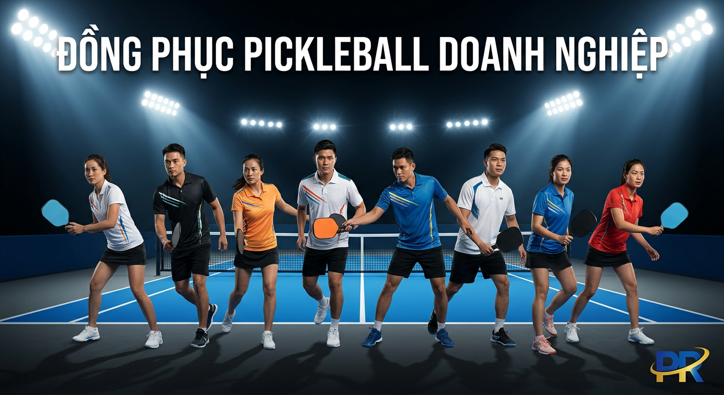 Thiết Kế Áo Pickleball Cho Workshop Doanh Nghiệp: Giải Pháp Nhận Diện Thương Hiệu Thể Thao Cao Cấp