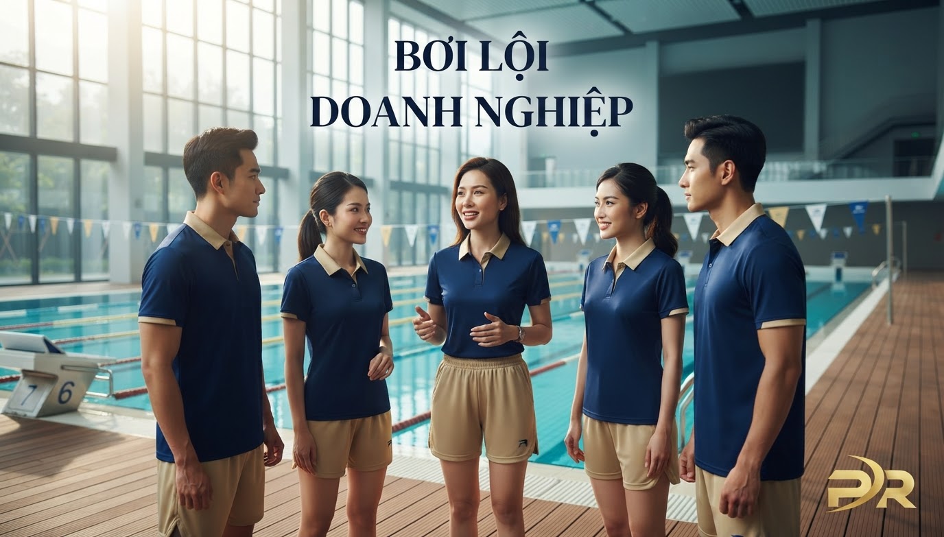 Giải Pháp Tổ Chức Giải Bơi Lội Doanh Nghiệp (Corporate Swimming Gala) Và Chiến Lược Đồng Phục Thể Thao Mùa Hè Chuyên Nghiệp