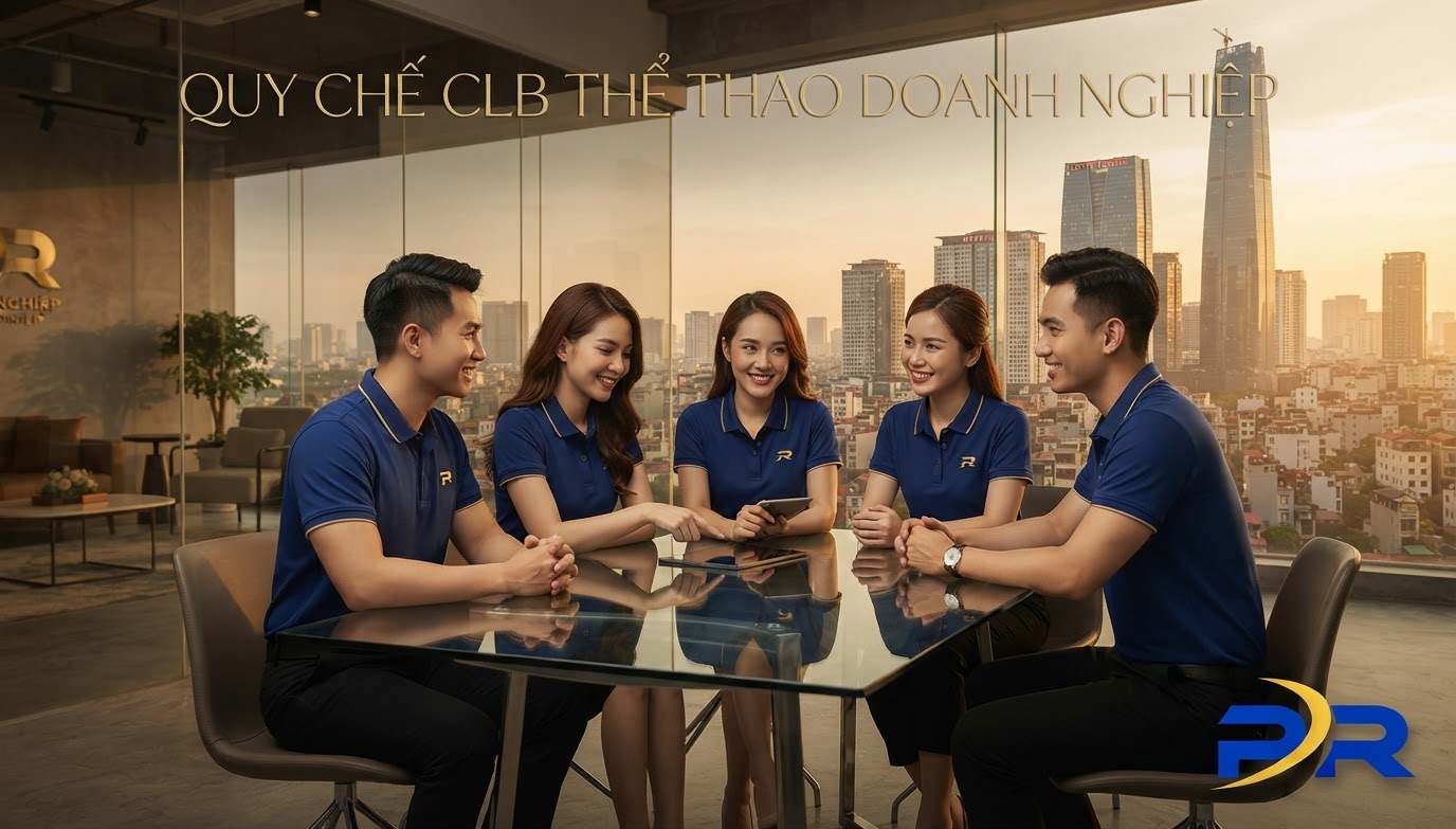 Xây Dựng Quy Chế Hoạt Động CLB Thể Thao Doanh Nghiệp: Giải Pháp Gắn Kết Nhân Sự Và Phát Triển Thương Hiệu Đồng Phục Thể Thao Cao Cấp PR Sport