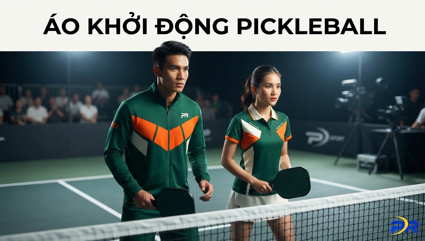 Giải Pháp Đồng Phục Pickleball Cao Cấp: Có Nên Thiết Kế Áo Warm-Up Khởi Động Riêng Biệt Cho Câu Lạc Bộ?
