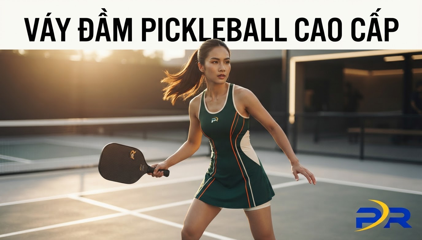 Váy Đầm Liền Thân Pickleball (Pickleball Dress): Vẻ Đẹp Kiêu Sa, Thanh Lịch Và Đỉnh Cao Hiệu Năng Trên Sân Đấu