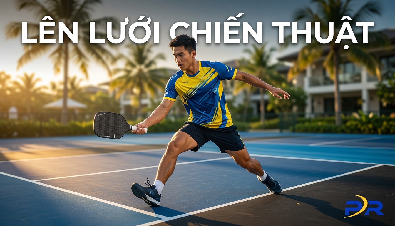 Kỹ Thuật Di Chuyển Lên Lưới Sau Cú Trả Giao Bóng Trong Pickleball: Giải Pháp Làm Chủ Vùng Chuyển Tiếp Và Tối Ưu Chiến Thuật Đồng Bộ