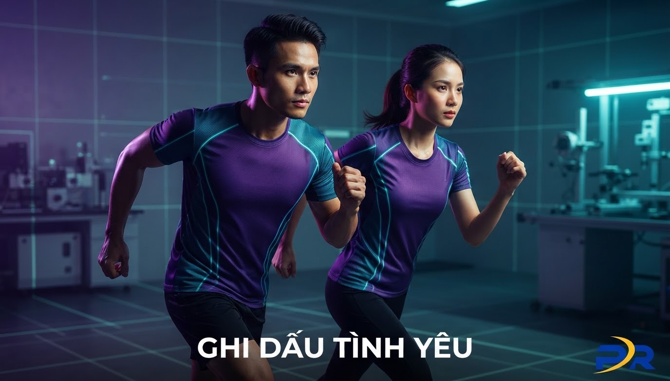 Áo Chạy Bộ Đôi (Couple Running Jersey): Ghi Dấu Tình Yêu Trên Từng Kilomet Đường Chạy