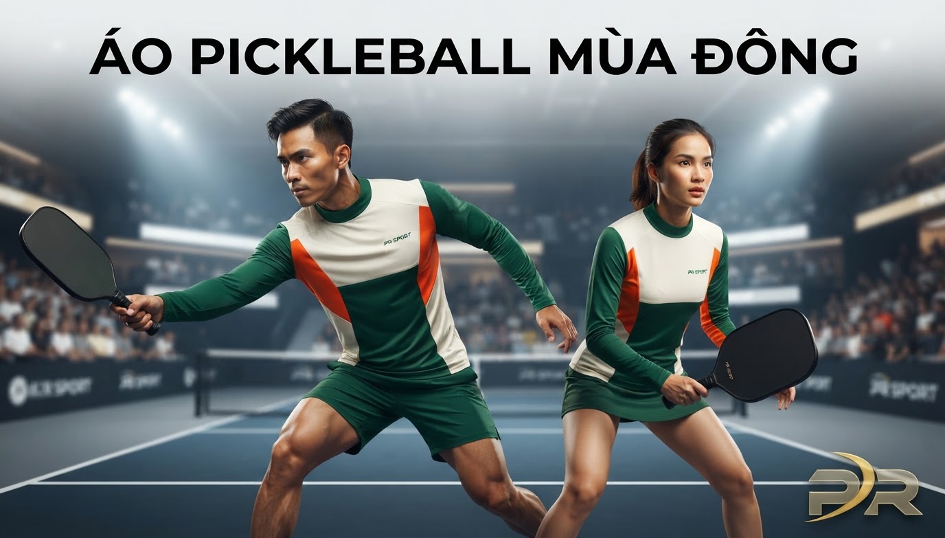 Giải Pháp Thiết Kế Áo Đồng Phục Pickleball Cho Giải Đấu Mùa Đông Miền Bắc: Tối Ưu Nhiệt Trị Khí Động Học Và Nhận Diện Thương Hiệu Đỉnh Cao