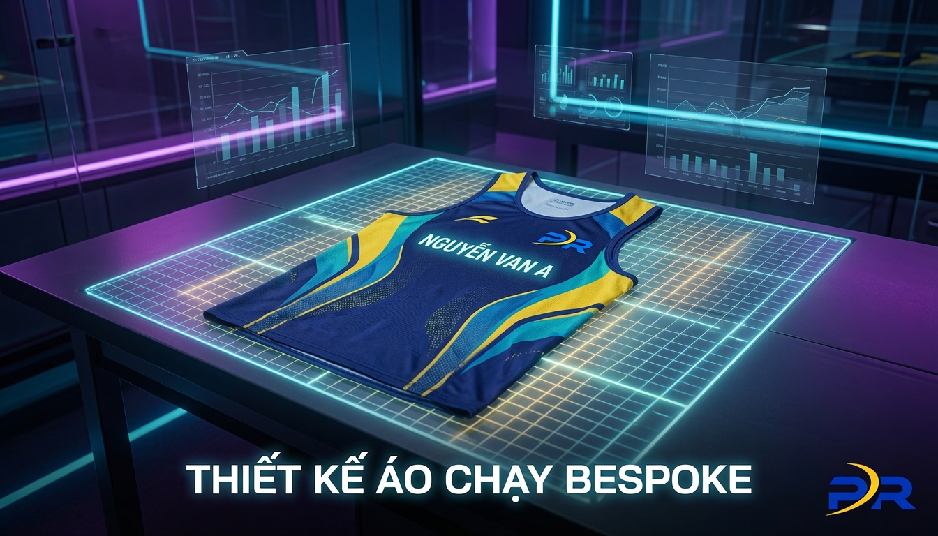 Giải Pháp Thiết Kế Áo Chạy Bộ Cá Nhân Hóa Cao Cấp Cho Giải Chạy Nội Bộ Doanh Nghiệp