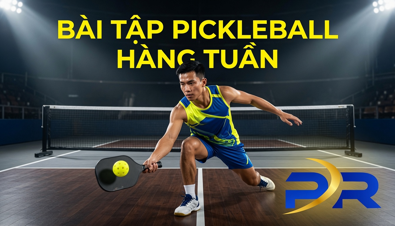 Những Bài Tập Kỹ Thuật Pickleball Nên Luyện Tập Hằng Tuần Để Bứt Phá Trình Độ