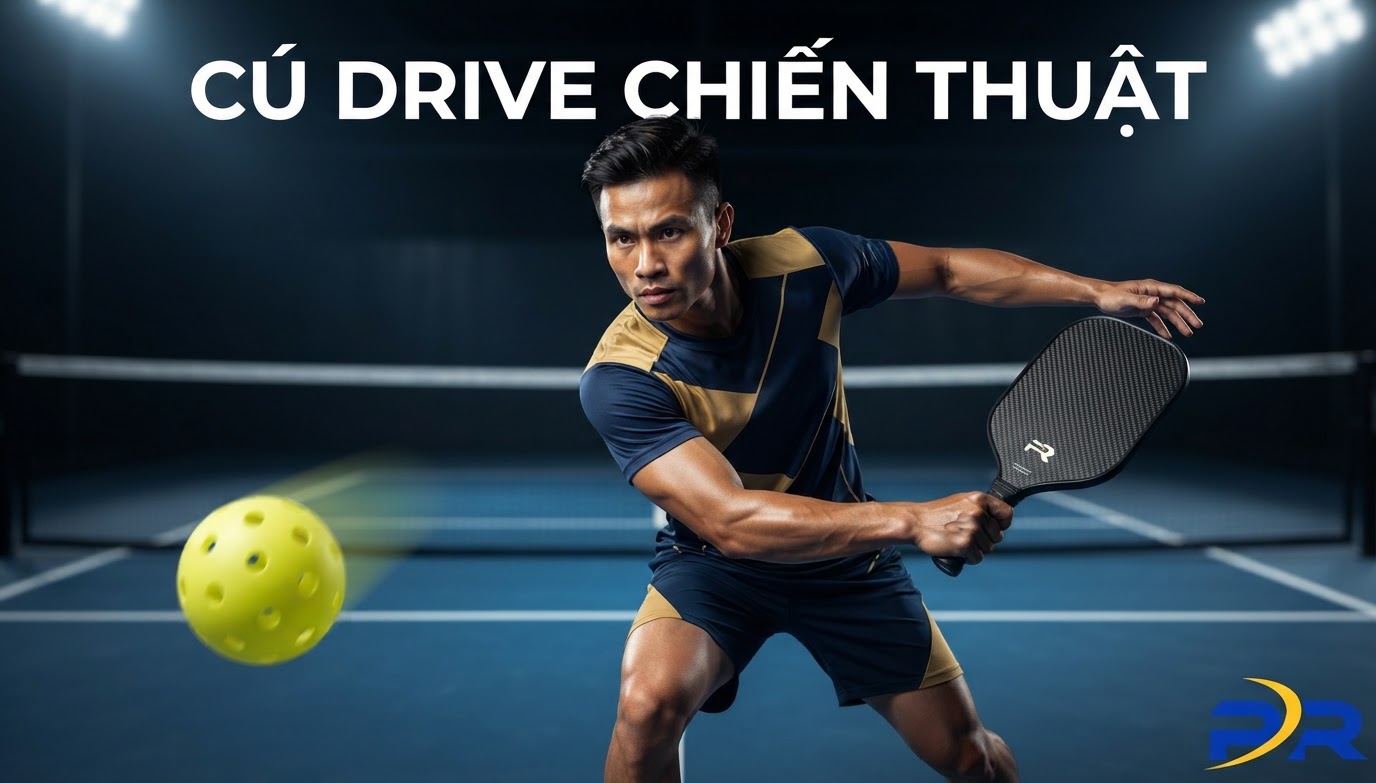 Cú Drive Trong Pickleball: Thời Điểm Vàng Và Chiến Thuật Tối Ưu Hóa Điểm Số