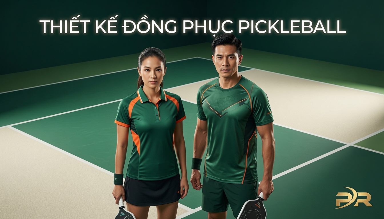 Tay Áo Pickleball Nên Dài Bao Nhiêu Để Vung Vợt Thoải Mái? Giải Pháp Thiết Kế Đồng Phục Chuyên Nghiệp