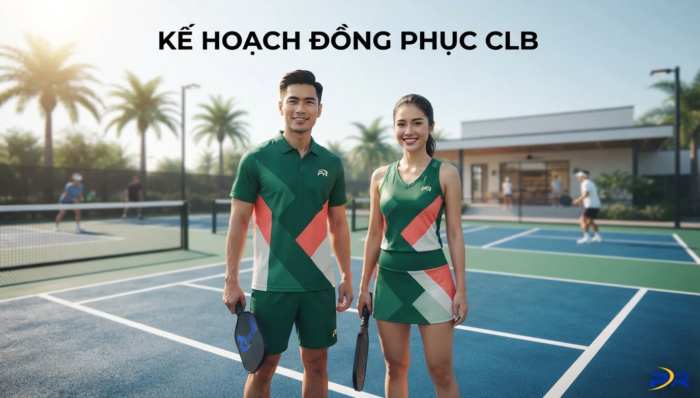 Chiến Lược Lập Lịch Sản Xuất Đồng Phục Pickleball Hằng Năm Cho CLB Chuyên Nghiệp