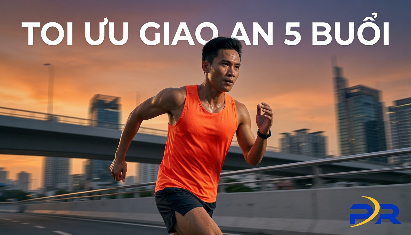 Cấu Trúc Giáo Án Chạy Bộ 5 Buổi Một Tuần Tối Ưu Cho Runner Phong Trào