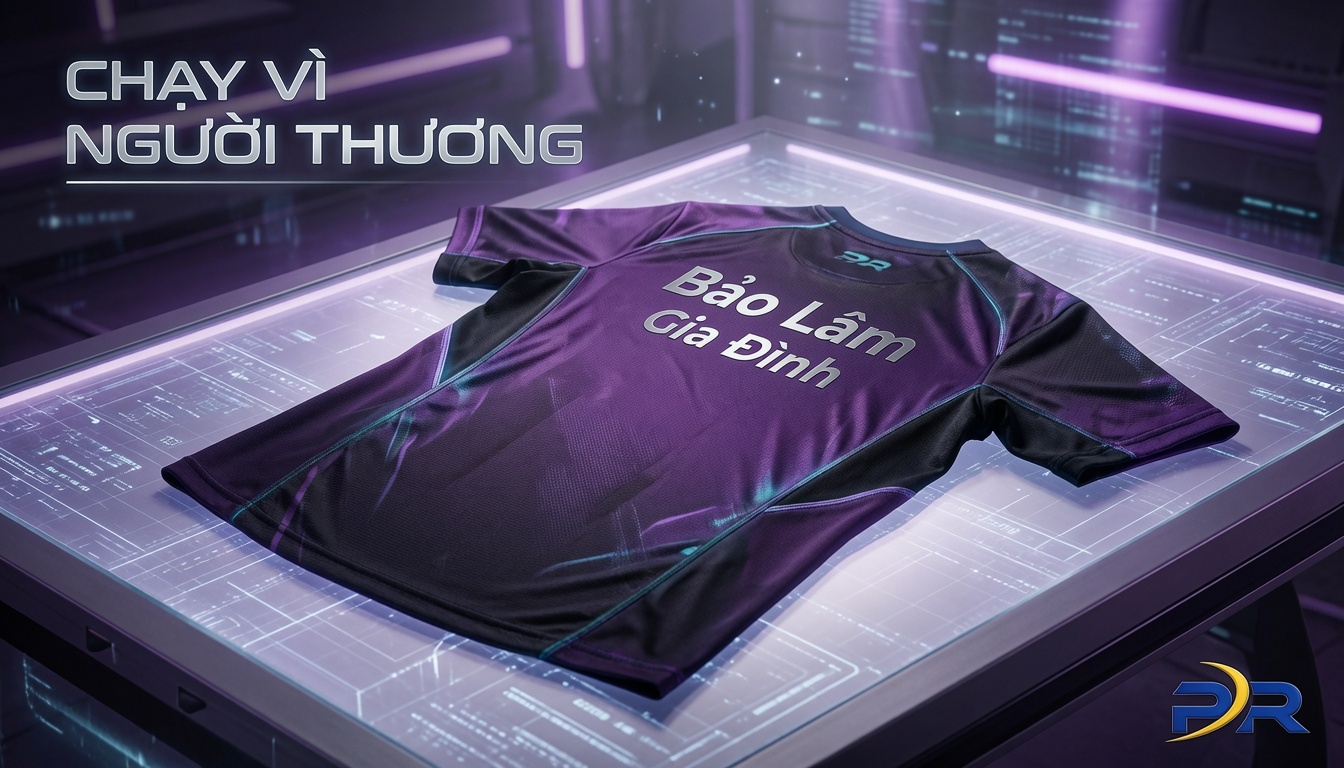 Áo Chạy Bộ Thiết Kế Cá Nhân Hóa In Tên Con Và Gia Đình: Đồng Hành Cùng Người Thương Trên Mọi Cung Đường