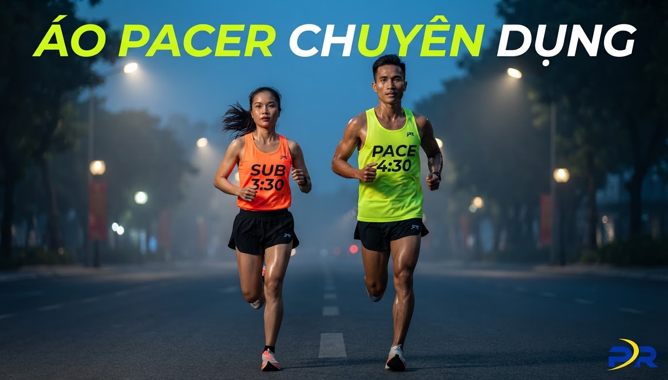 Thiết Kế Áo Pacer Chuyên Dụng: Giải Pháp Nhận Diện Người Dẫn Tốc Từ Khoảng Cách 200m Trên Đường Đua Marathon