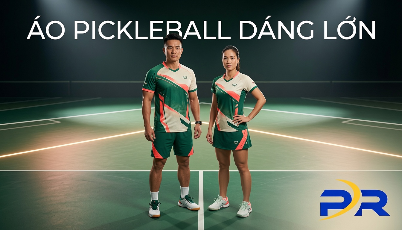 Giải Pháp Thiết Kế Áo Pickleball Cho Người Vóc Dáng Lớn: Khai Phóng Cơ Động, Tôn Dáng Thể Thao Cao Cấp
