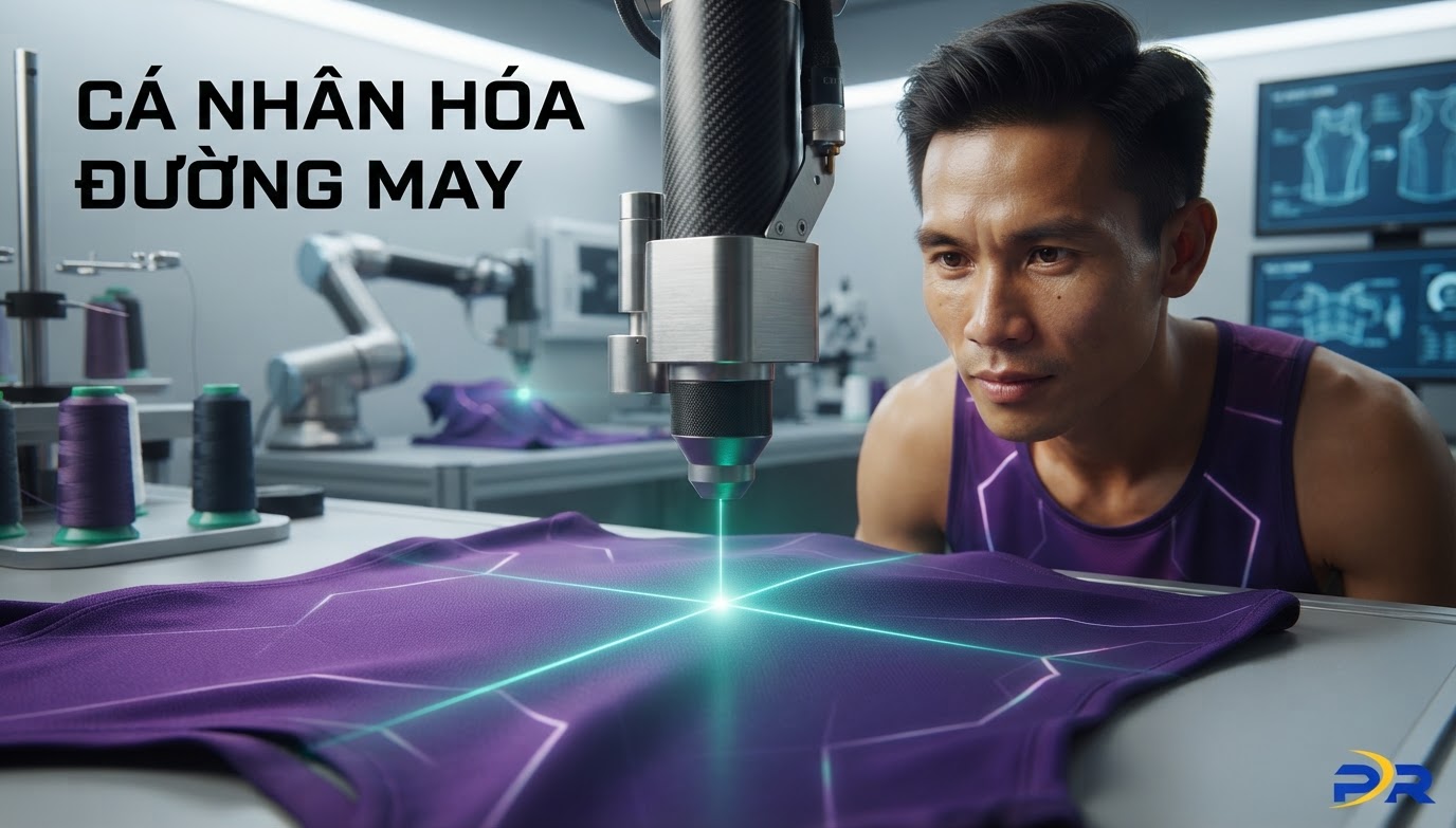Cá Nhân Hóa Đường May: Tùy Chọn Flatlock Chống Ma Sát Và Ép Dán Nhiệt Laser Cao Cấp