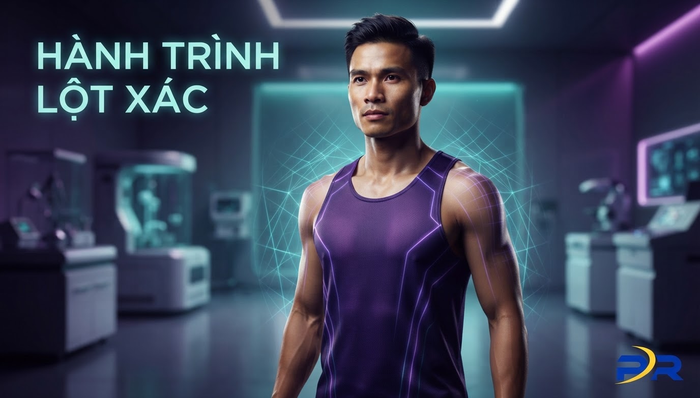 Giải Pháp Cá Nhân Hóa Áo Chạy Bộ PR Sport: Thiết Kế Đo May Ghi Dấu Hành Trình Giảm 20kg Lột Xác Ngoạn Mục