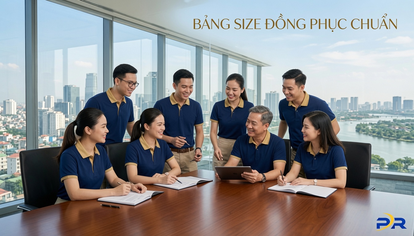 Giải Pháp Thiết Kế Bảng Size Đồng Phục Đa Chiều Cho Doanh Nghiệp Đa Thế Hệ