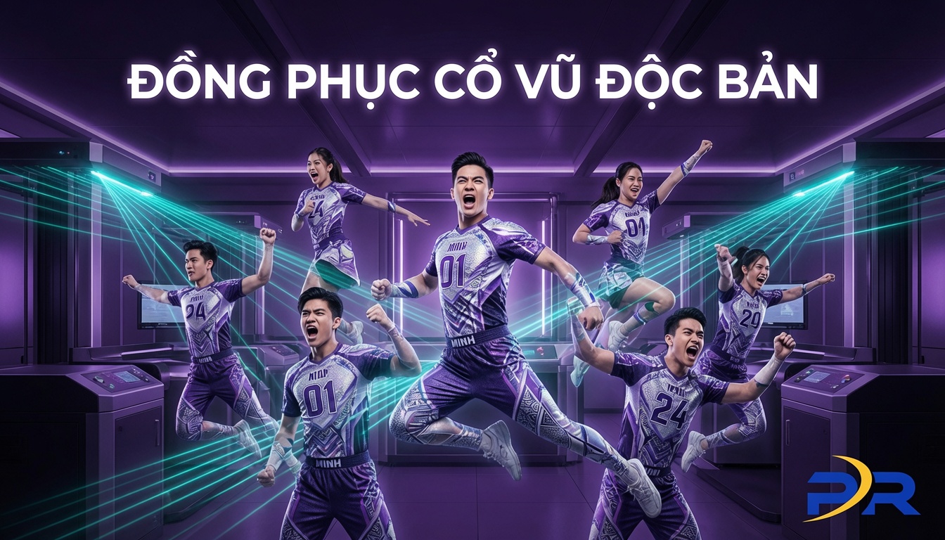 Giải Pháp Thiết Kế Cá Nhân Hóa Đồng Phục Đội Cổ Vũ Cao Cấp: Sự Giao Thoa Giữa Nghệ Thuật Trình Diễn Và Công Nghệ Dệt May Hiện Đại