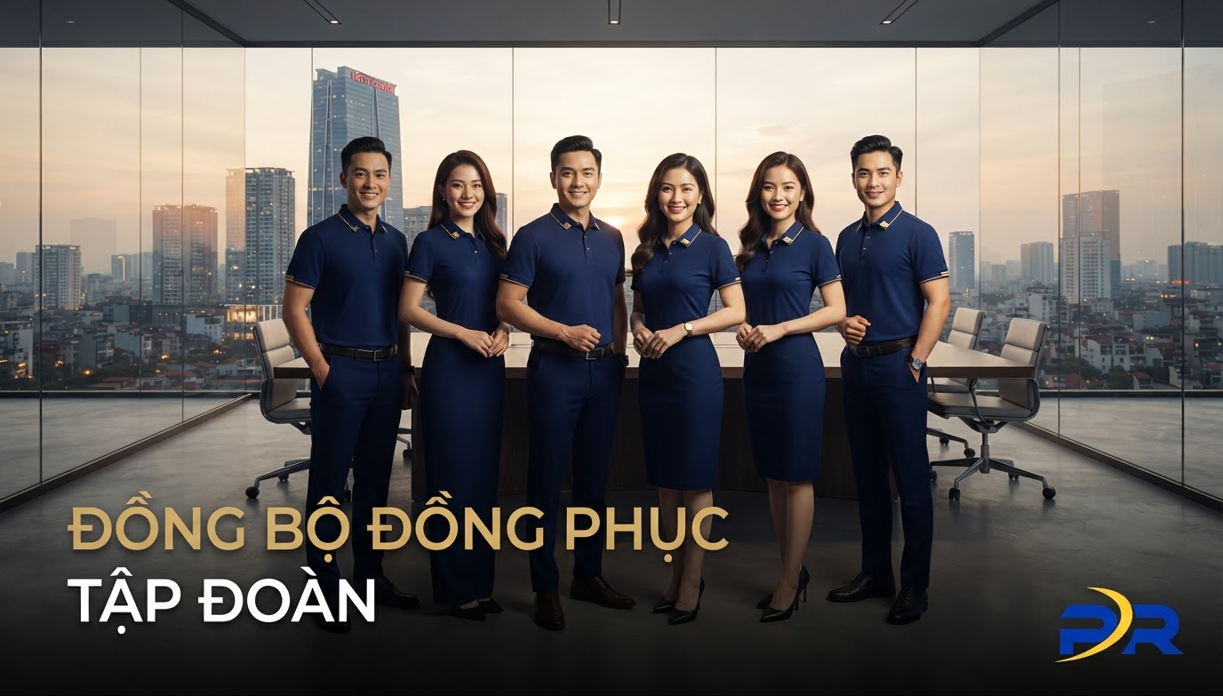 Giải Pháp Đồng Bộ Đồng Phục Tập Đoàn: Chiến Lược Định Vị Thương Hiệu Nhất Quán Cho Công Ty Mẹ Và Thành Viên