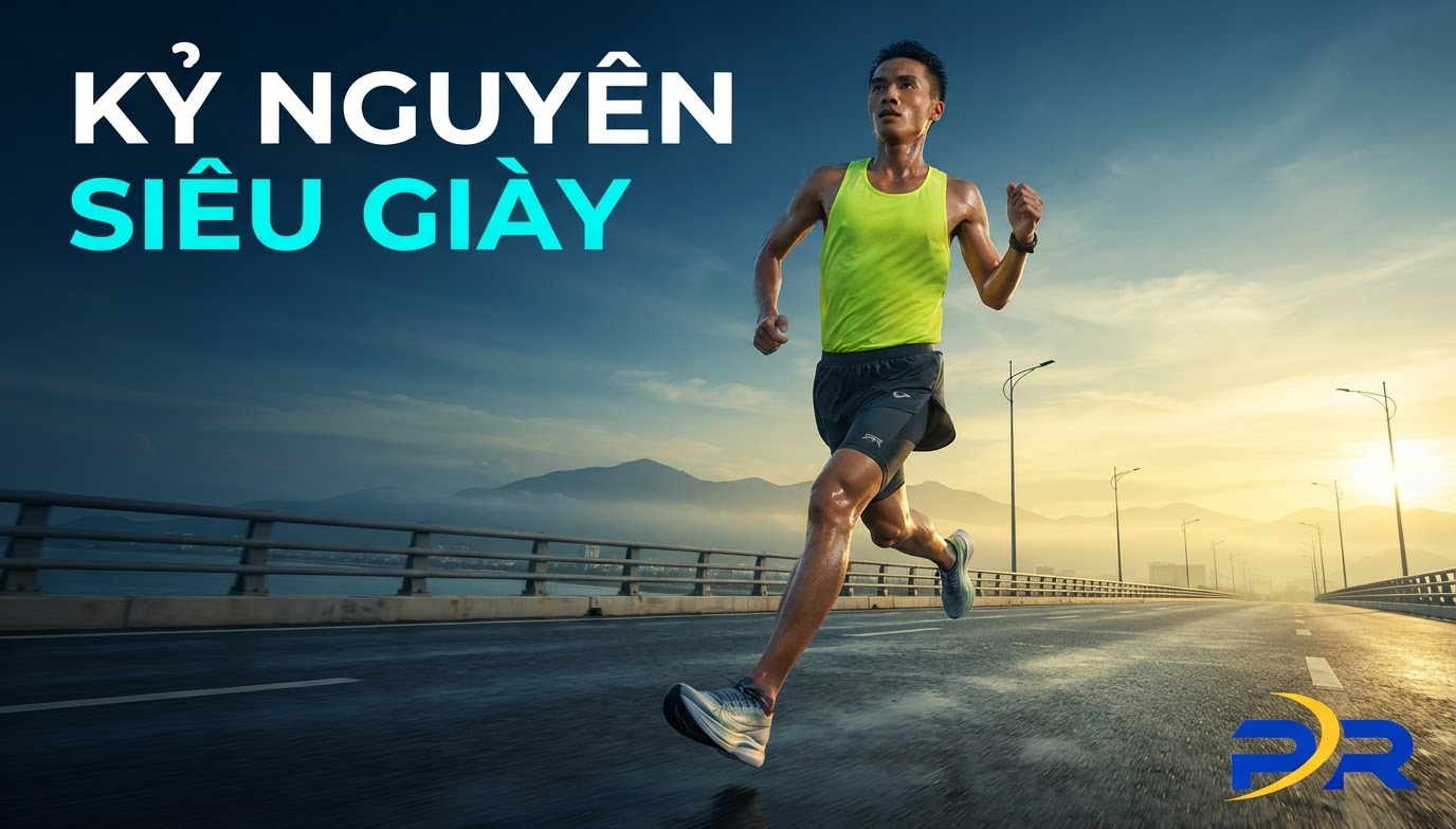 BƯỚC ĐỘT PHÁ SIÊU GIÀY ĐUA MARATHON: TỐI ƯU ĐĨA CARBON VÀ BÀI TOÁN HIỆU QUẢ PACE CÙNG PR SPORT
