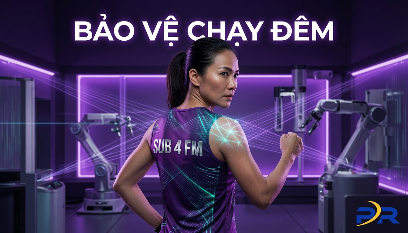 Thiết Kế In Phản Quang Sinh Học Trên Áo Chạy Đêm: Giải Pháp Bảo Vệ Chuyển Động Toàn Diện Cho Runner