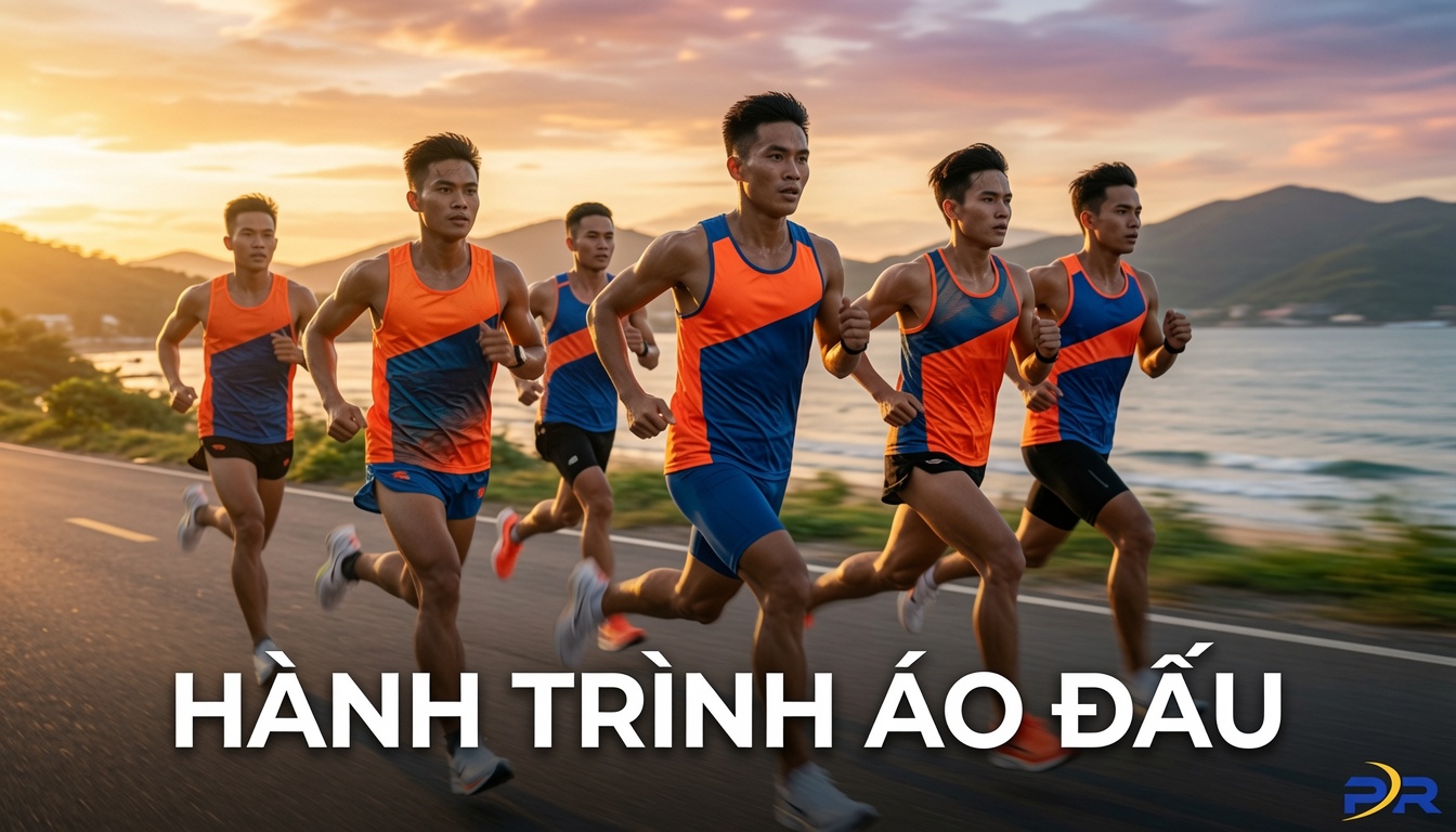 Từ Xưởng May Đến Vạch Xuất Phát: Hành Trình Thiết Kế Áo Đấu Marathon Chuyên Nghiệp