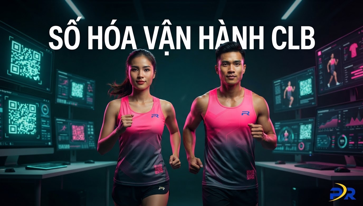 Giải Pháp Tích Hợp QR Code Toàn Diện Trong Vận Hành Và Số Hóa Đồng Phục CLB Chạy Bộ Chuyên Nghiệp