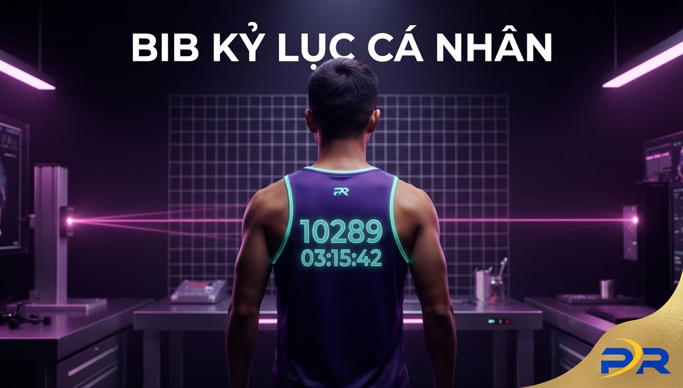 Giải Pháp Cá Nhân Hóa: Khắc Họa Số BIB Kỷ Lục Cá Nhân Lên Áo Đấu Chạy Bộ Cao Cấp