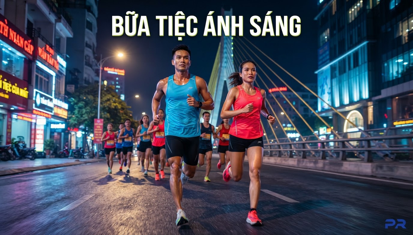 Đồng Hành Cùng Các Giải Chạy Đêm (Midnight Run): Bữa Tiệc Ánh Sáng Và An Toàn Đô Thị Cùng PR SPORT
