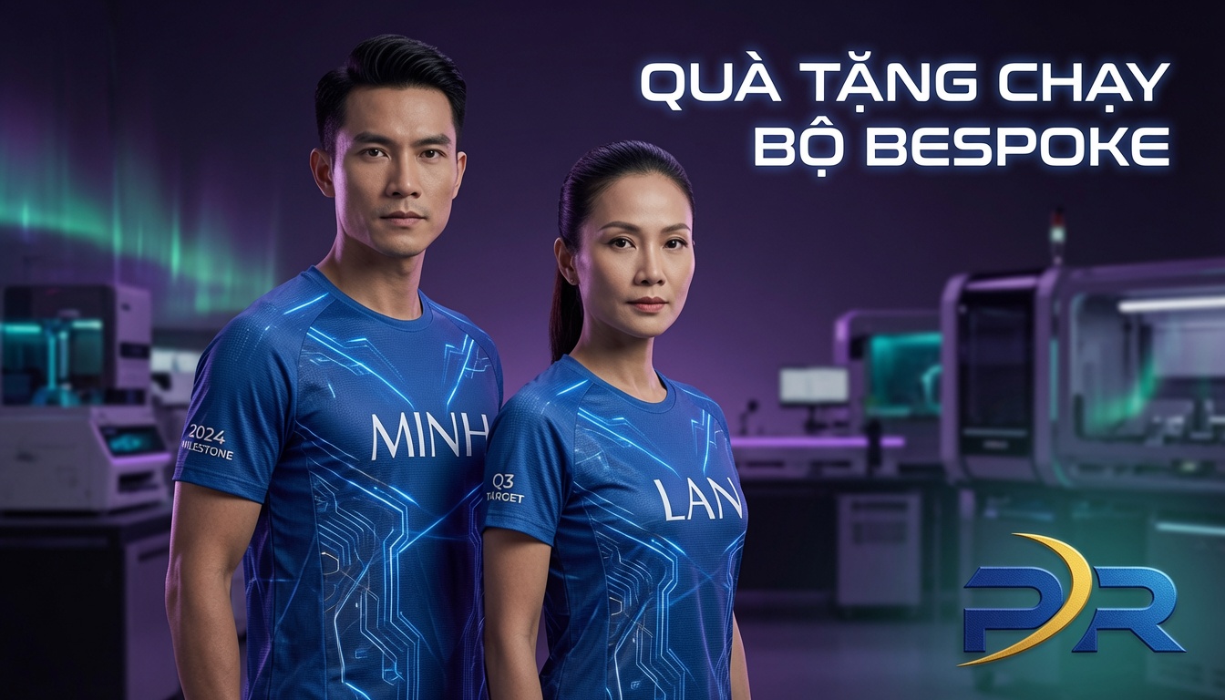 Cá Nhân Hóa Quà Tặng Doanh Nghiệp Cho Nhân Viên Yêu Chạy Bộ: Giải Pháp May Đo Trang Phục Thể Thao Cao Cấp Nâng Tầm Bản Sắc Công Sở