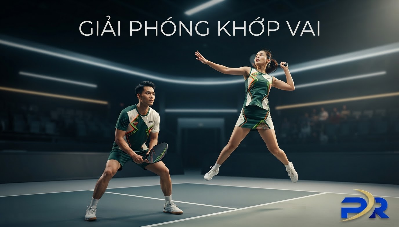 Áo Sát Nách (Tank Top / Singlet) Pickleball: Giải Phóng Tối Đa Khớp Vai Cho Cú Đập Smash Uy Lực