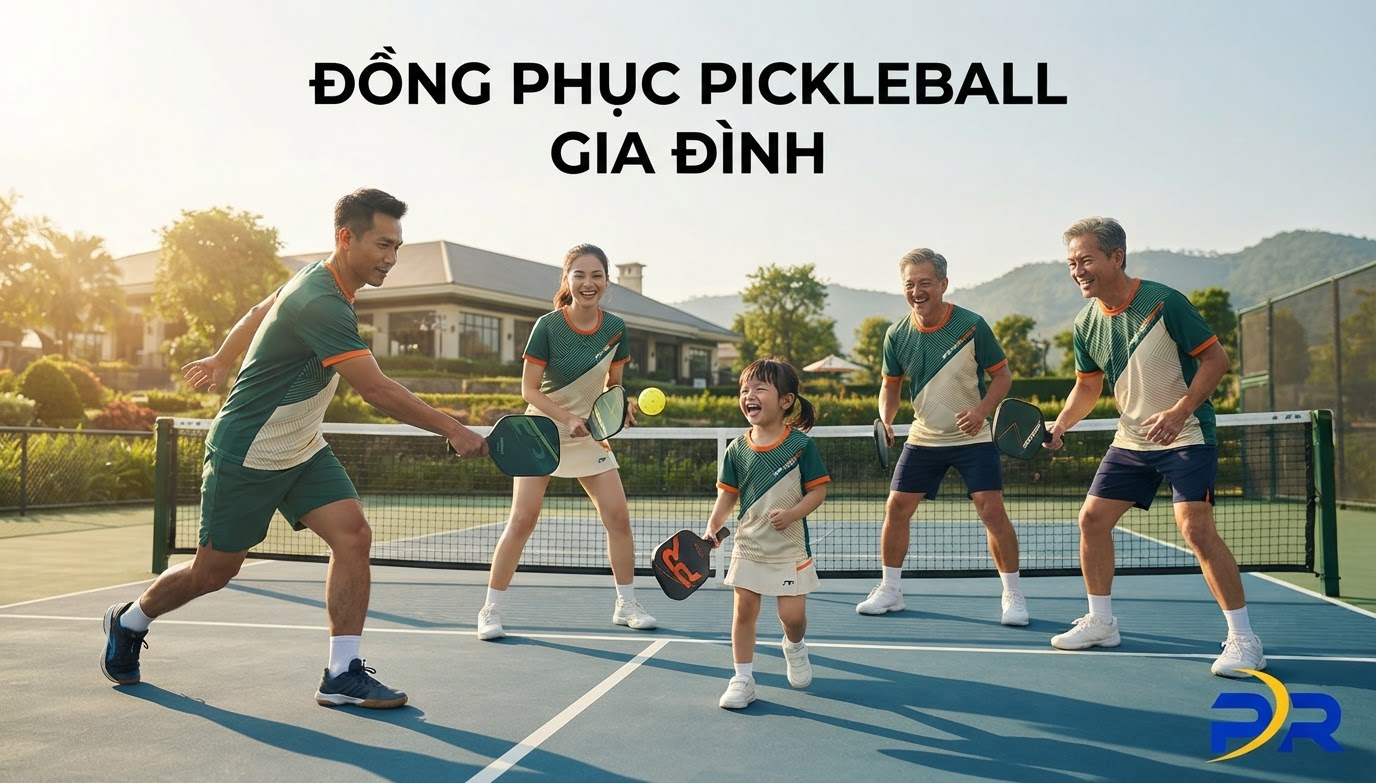 Giải Pháp Đồng Phục Pickleball Ngày Hội Gia Đình Doanh Nghiệp: Gắn Kết Đa Thế Hệ Và Tối Ưu Hiệu Năng Vận Động