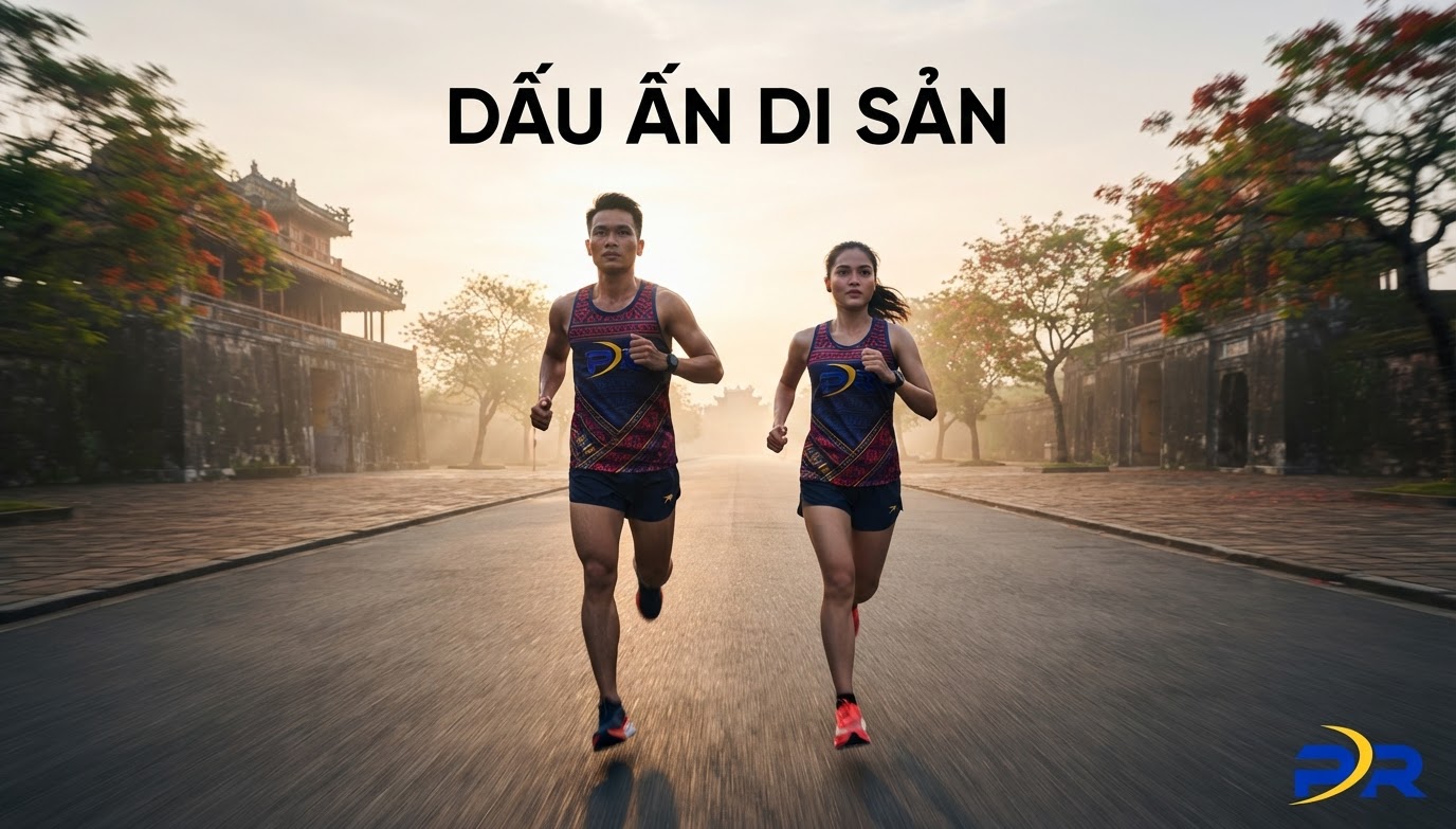 Thiết Kế Áo Giải Chạy Tôn Vinh Dấu Ấn Di Sản Văn Hóa Và Biểu Tượng Lịch Sử Địa Phương Cùng PR SPORT