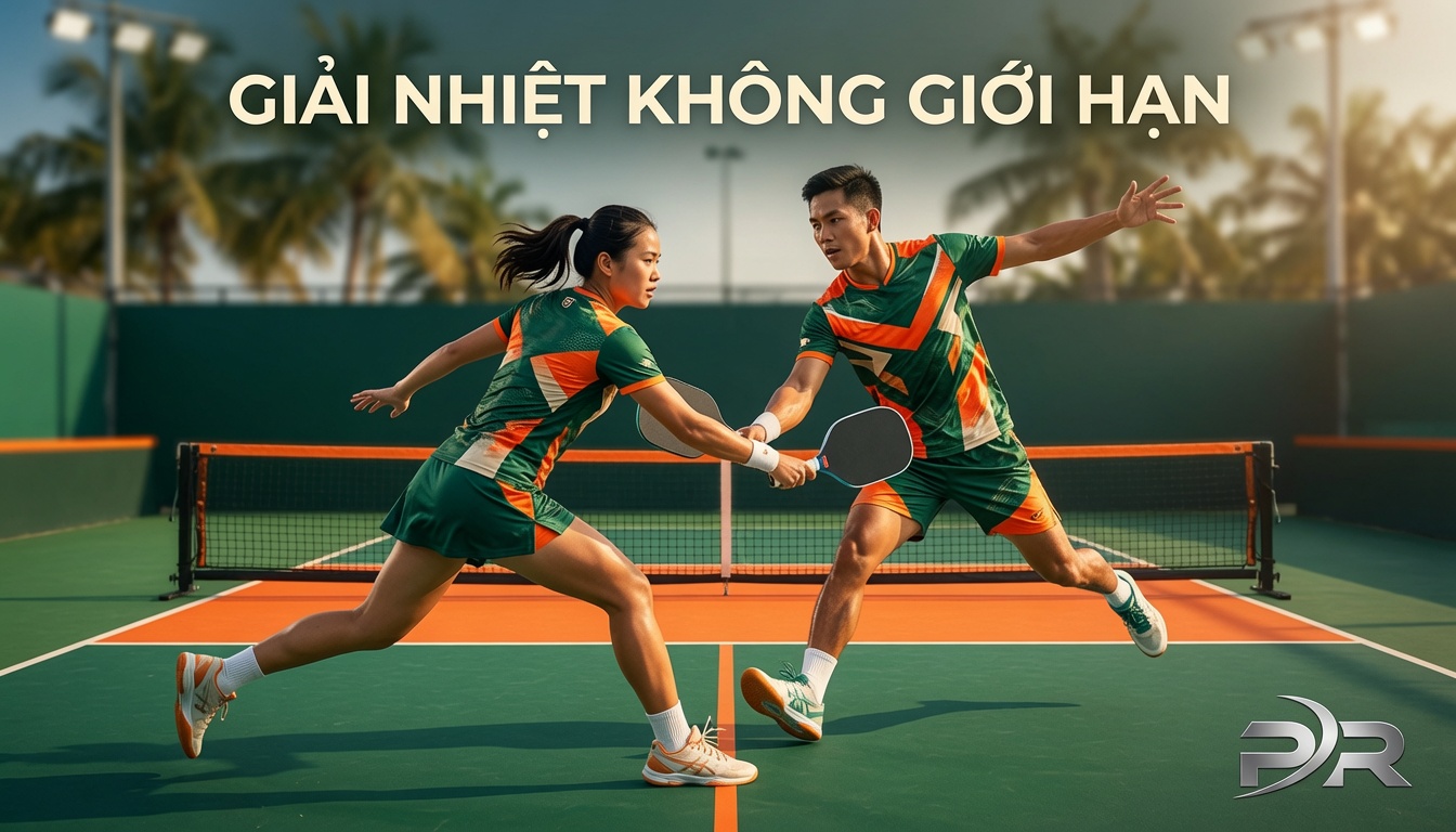 Thiết Kế Mảng Lưới Thoáng Sau Lưng Trên Áo Pickleball Cao Cấp: Bước Đột Phá Công Nghệ Giải Nhiệt Cho Vận Động Viên