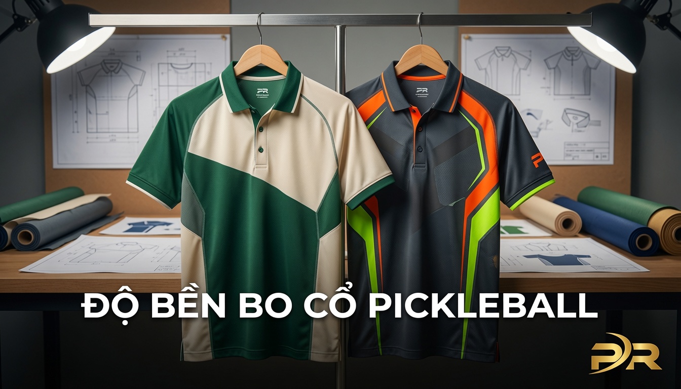 Bo Tay Và Bo Cổ Áo Pickleball Ảnh Hưởng Thế Nào Đến Độ Bền Đồng Phục?
