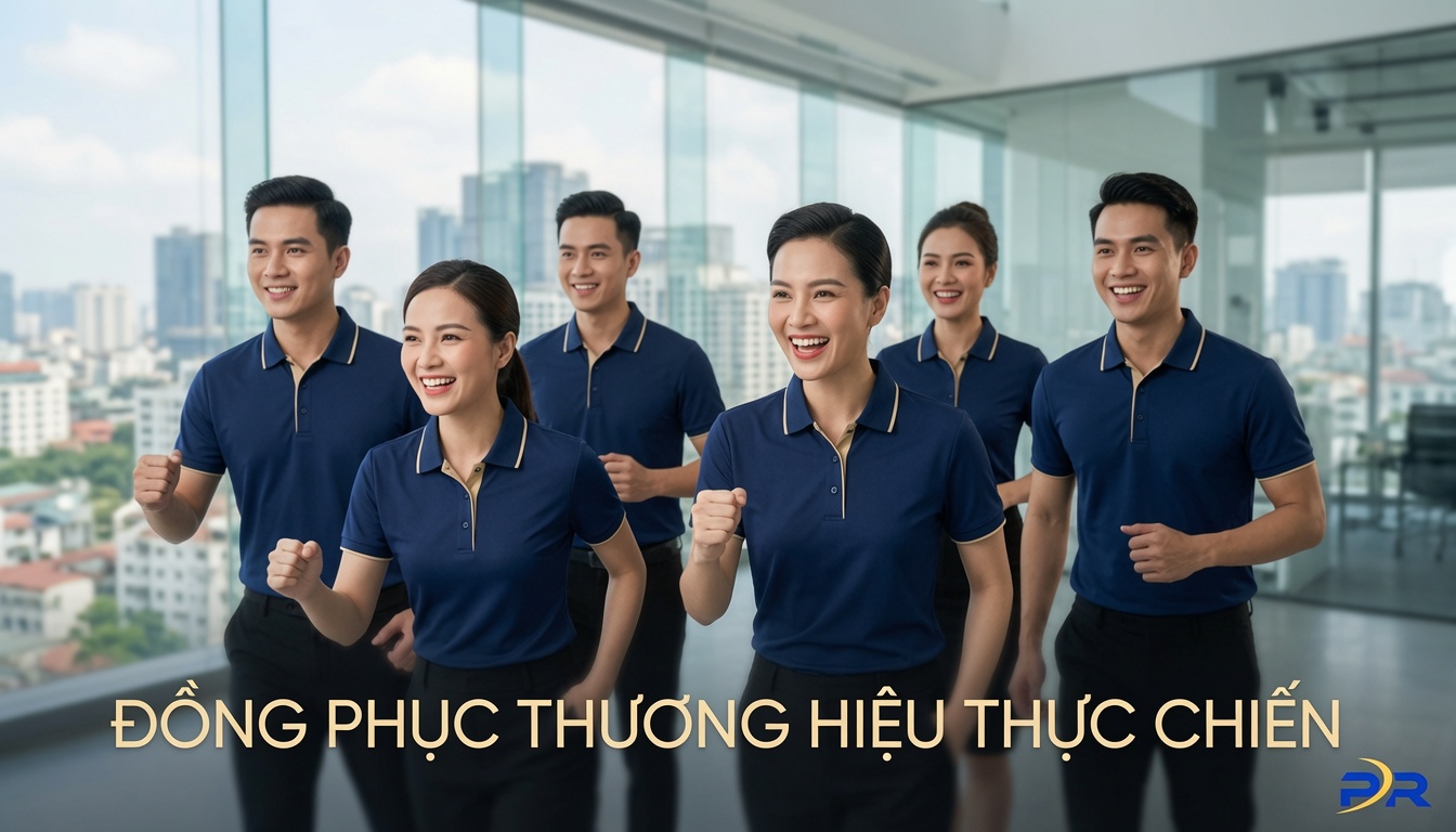 Giá Trị Thực Chiến Của Đồng Phục Doanh Nghiệp: Vì Sao Hình Ảnh Hoạt Động Thực Tế Tạo Lòng Tin Khách Hàng Vượt Trội So Với Kịch Bản Truyền Thông Dàn Dựng