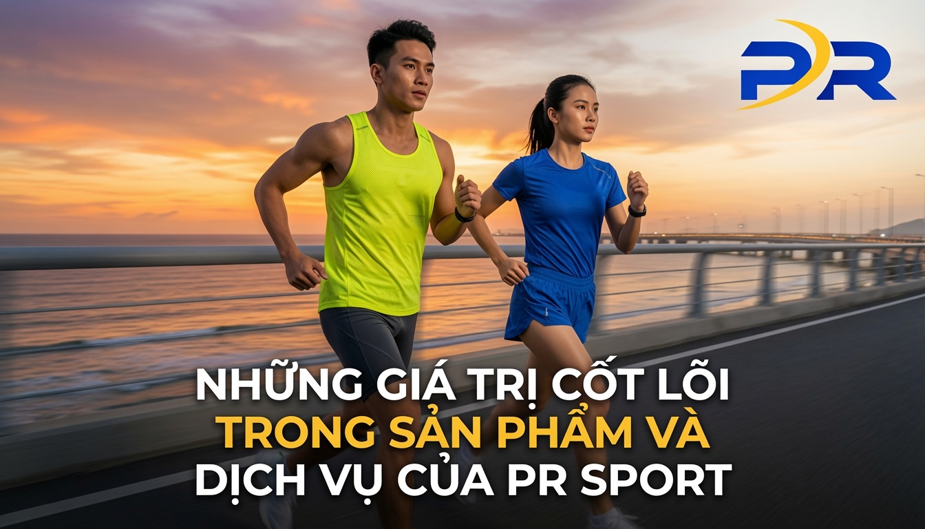NHỮNG GIÁ TRỊ CỐT LÕI TRONG SẢN PHẨM VÀ DỊCH VỤ CỦA PR SPORT
