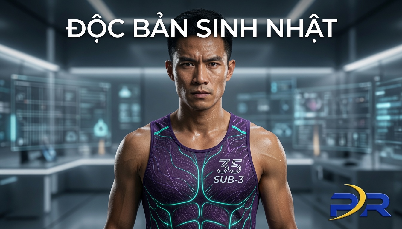 Thiết Kế Áo Chạy Bộ Cá Nhân Hóa Mừng Sinh Nhật Runner: Giải Pháp May Đo Công Nghệ Cao Tôn Vinh Cột Mốc Cá Nhân