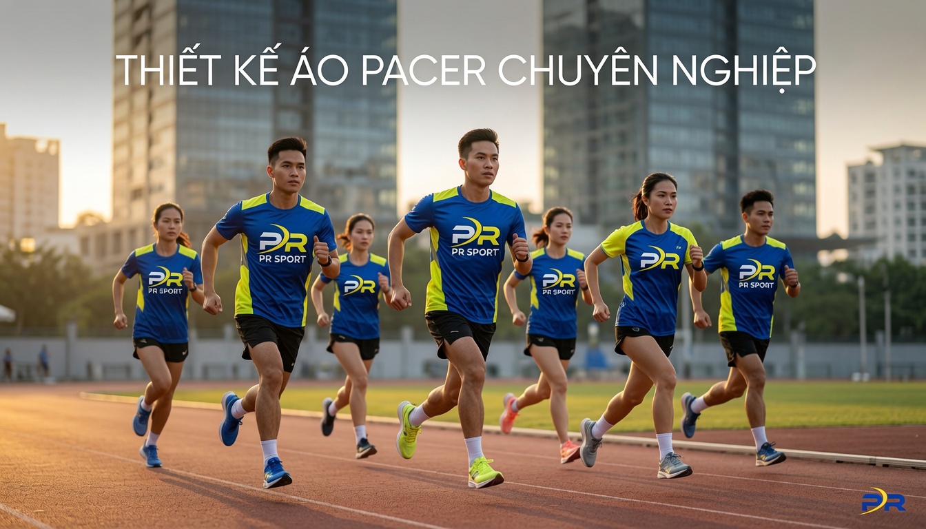Làm thế nào để thiết kế áo Pacer tối ưu nhận diện và hiệu năng chuyên nghiệp trên đường chạy marathon?