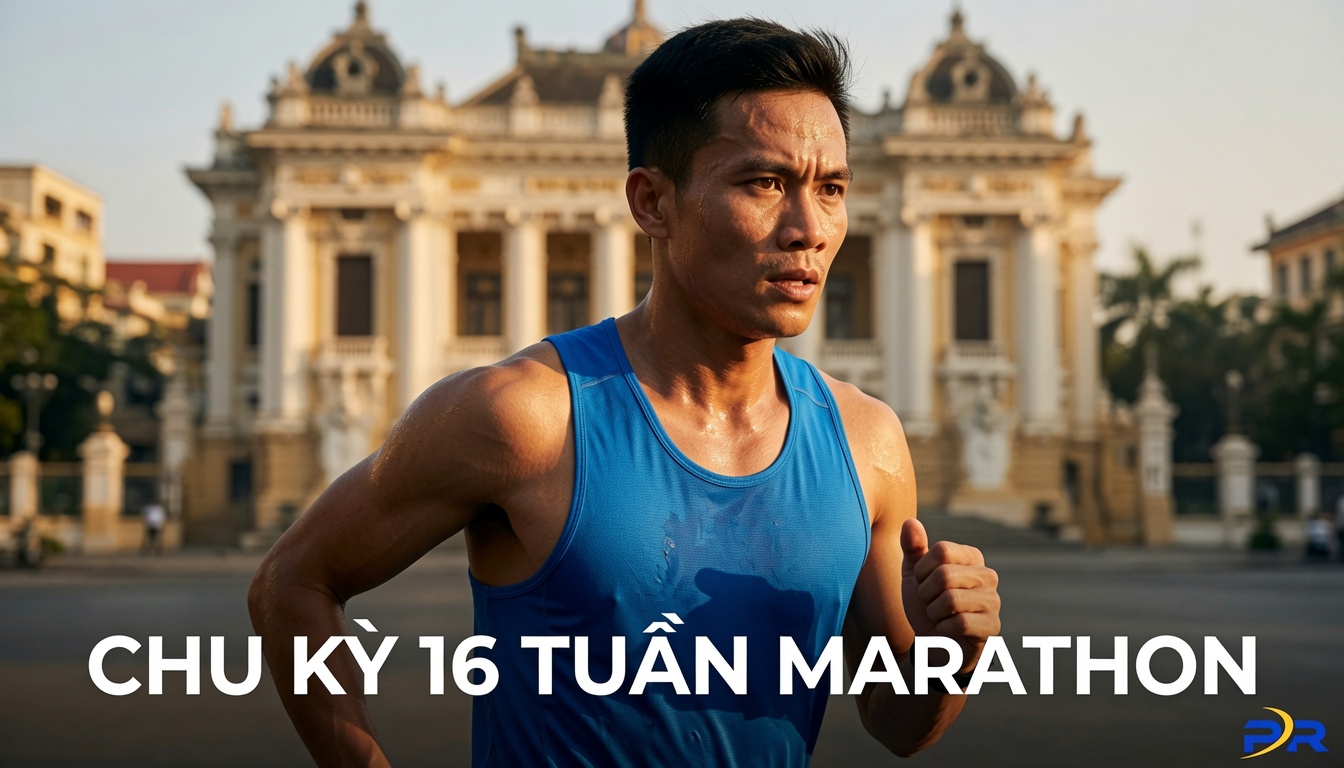 Giáo Án Chu Kỳ 16 Tuần Chuẩn Bị Marathon Chuyên Nghiệp: 4 Giai Đoạn Vàng Runner Cần Phải Thấu Hiểu