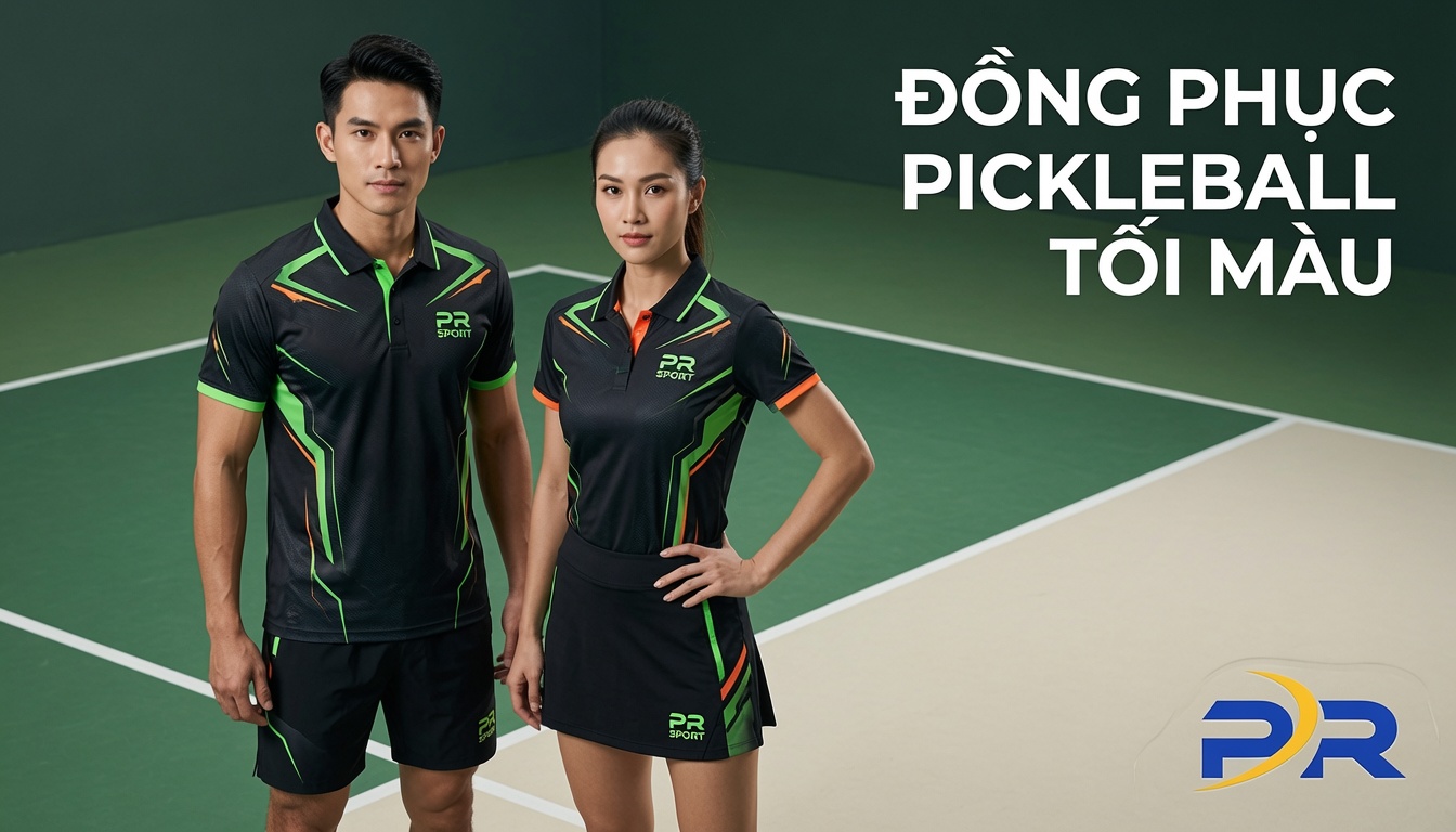 Giải Pháp Đồng Phục Pickleball Tone Màu Tối: Khi Nào Nên Lựa Chọn Để Tối Ưu Hiệu Suất Và Định Vị Thương Hiệu?