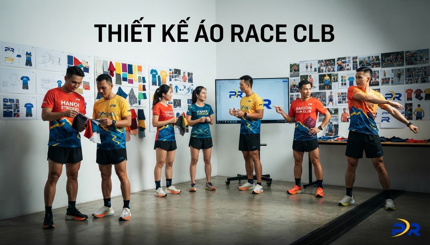 Giải Pháp Thiết Kế Áo Đồng Phục CLB Chạy Bộ Theo Chủ Đề Các Giải Chạy Lớn