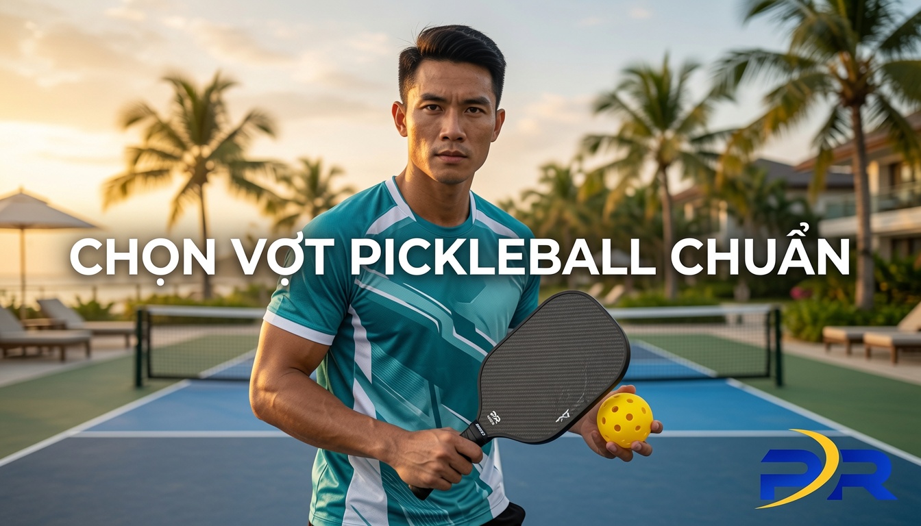 Người Mới Nên Chọn Vợt Pickleball Theo Tiêu Chí Nào? Cẩm Nang Chọn Vợt Chuẩn Khoa Học Phục Vụ Tập Luyện Và Thi Đấu