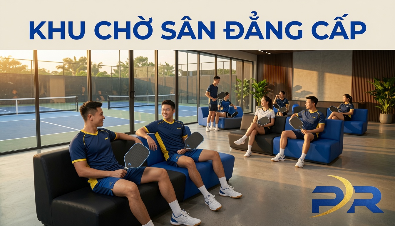 Thiết Kế Khu Chờ Sân Pickleball Chuẩn Quốc Tế: Giải Pháp Tối Ưu Trải Nghiệm Khách Hàng Và Gia Tăng Doanh Thu Vận Hành