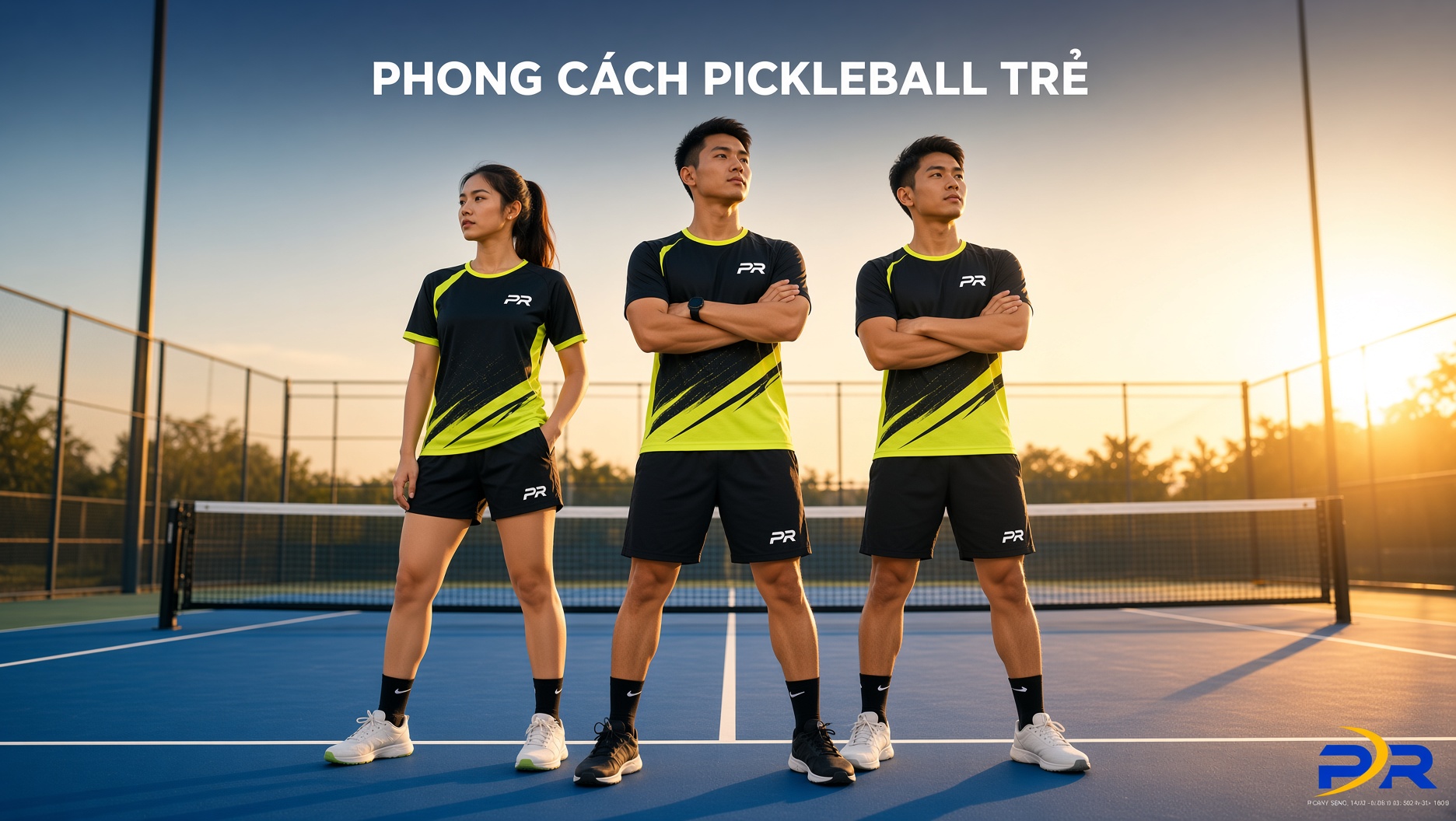 Thiết Kế Đồng Phục Pickleball Nhóm Trẻ Năng Động: Xu Hướng Công Nghệ Sợi Và Nhận Diện Đội Nhóm Đột Phá