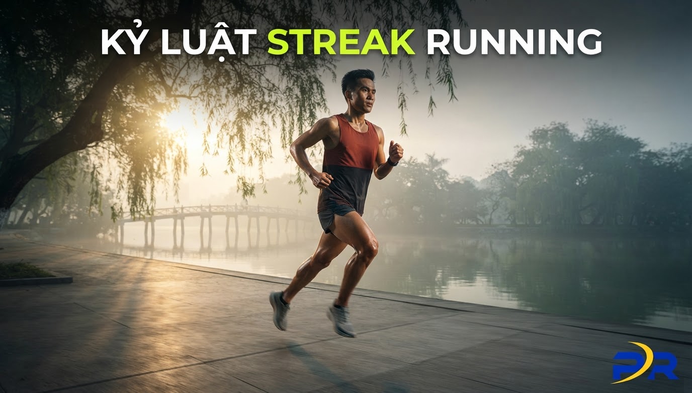 BẢN TIN CHẠY BỘ: GIẢI MÃ NGHỆ THUẬT STREAK RUNNING VÀ NGUYÊN TẮC BẢO VỆ CƠ THỂ KHỎI QUÁ TẢI