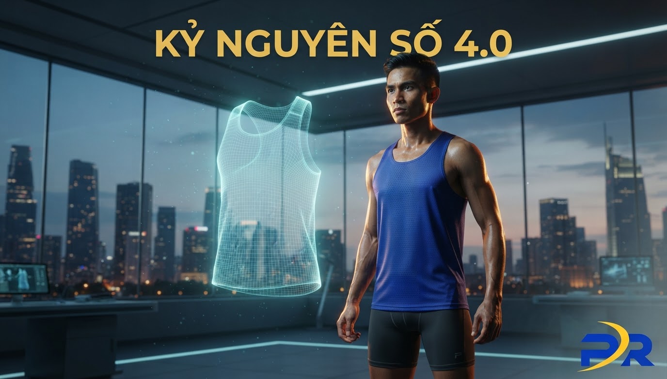 Ứng Dụng Công Nghệ AI Và Chuyển Đổi Số Toàn Diện Trong Thiết Kế Trang Phục Giải Chạy Tương Lai Cùng PR SPORT