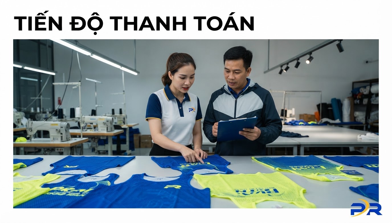 TIẾN ĐỘ THANH TOÁN ĐƠN HÀNG TRANG PHỤC SỰ KIỆN: CHIẾN LƯỢC PHÂN KỲ TỐI ƯU DÀNH CHO BAN TỔ CHỨC VÀ ĐỐI TÁC SẢN XUẤT