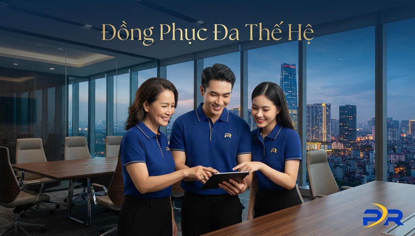 Giải Pháp Đồng Phục Thể Thao Doanh Nghiệp Đa Thế Hệ: Tối Ưu Bản Sắc Thương Hiệu và Gắn Kết Gen X, Gen Y, Gen Z
