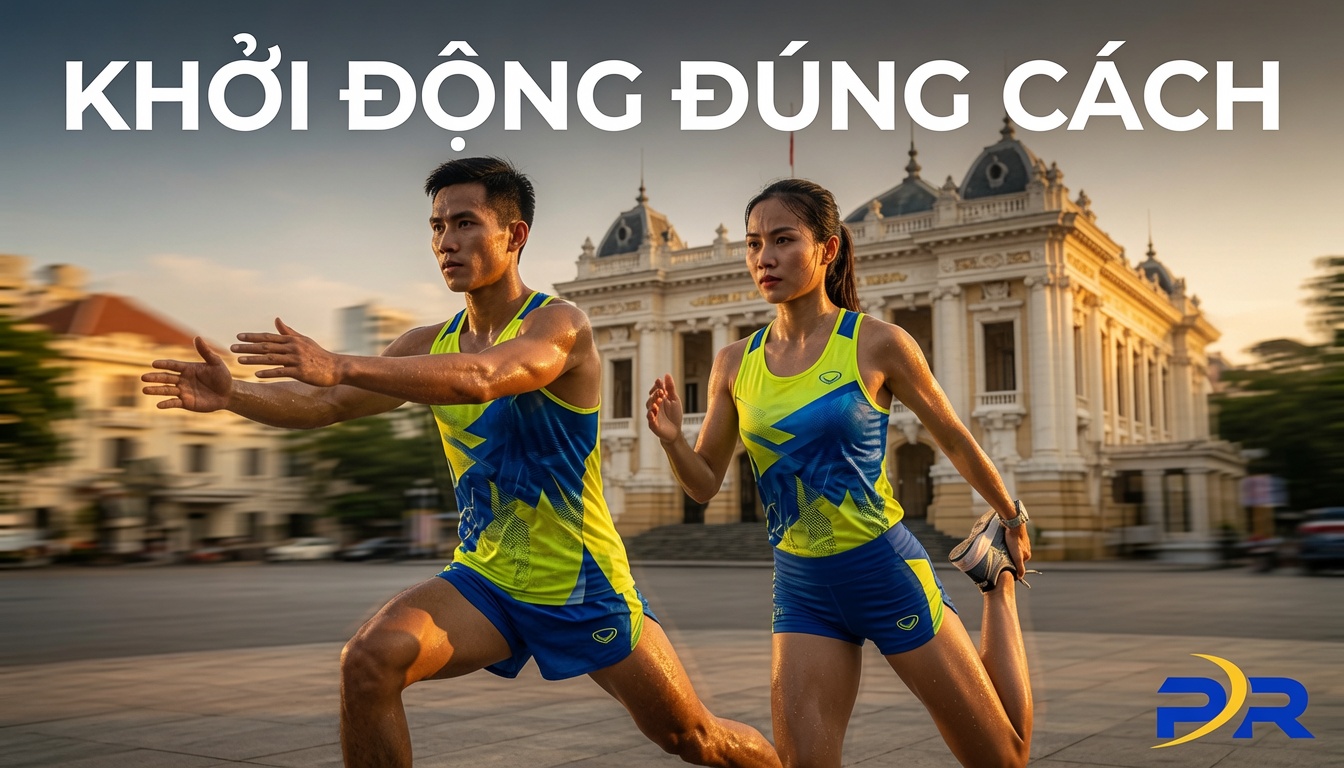 KHỞI ĐỘNG TRƯỚC GIỜ XUẤT PHÁT: CÔNG THỨC KÍCH HOẠT TỐI ƯU CHO TỪNG CỰ LY MARATHON