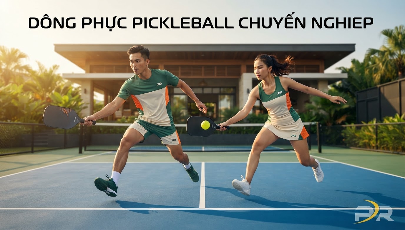 Giải Pháp Thiết Kế Đồng Phục Chuyên Nghiệp Cho Chiến Dịch Truyền Thông Quảng Bá Sân Pickleball Mới